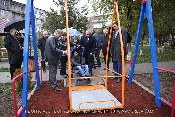 Swing for Children Needing Special Care